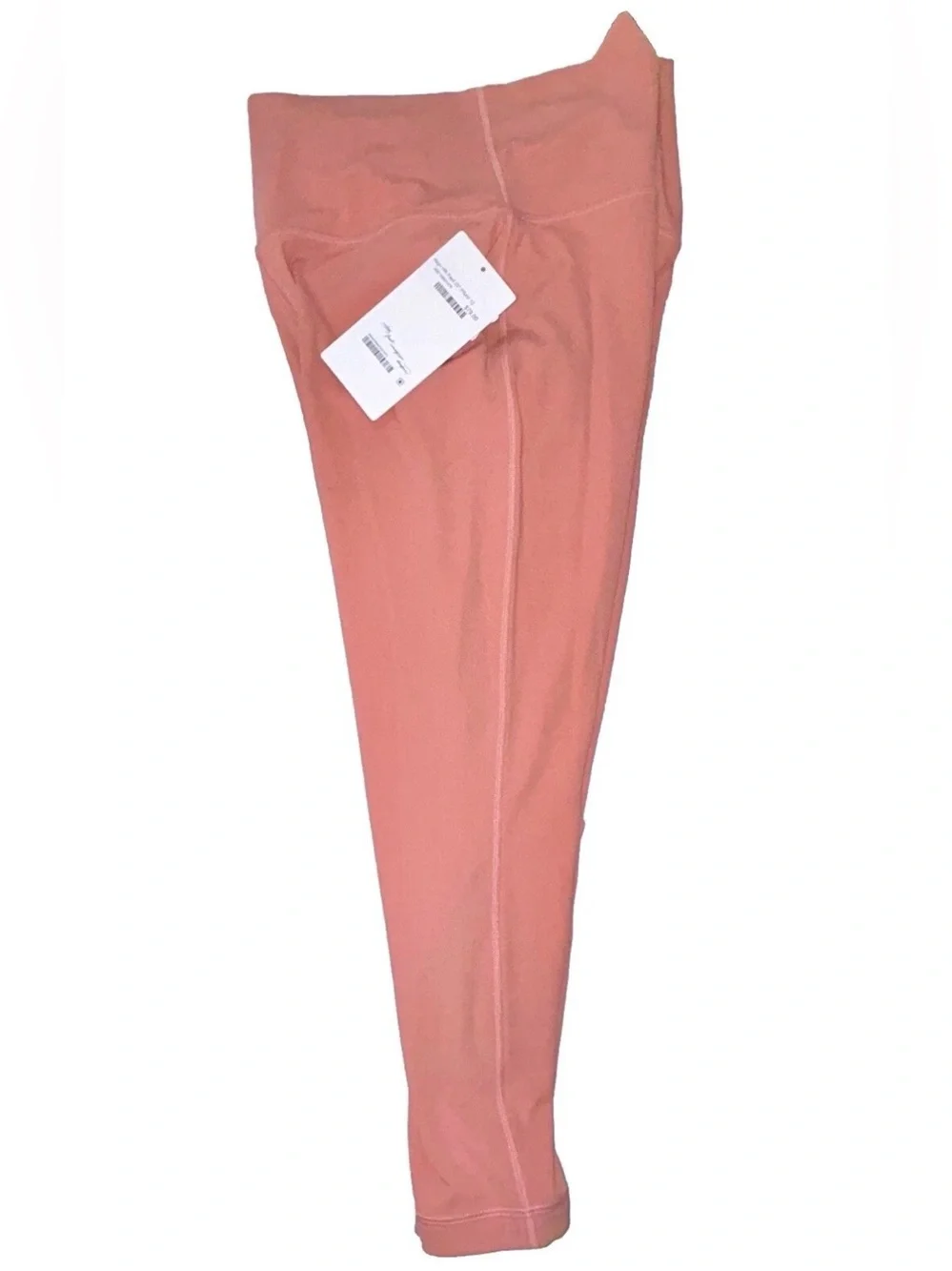NWT LULULEMON SIZE 12 ALIGN HIGH RISE 25”LENGTH PANT AUTHENTIC PINK SAVANNAH